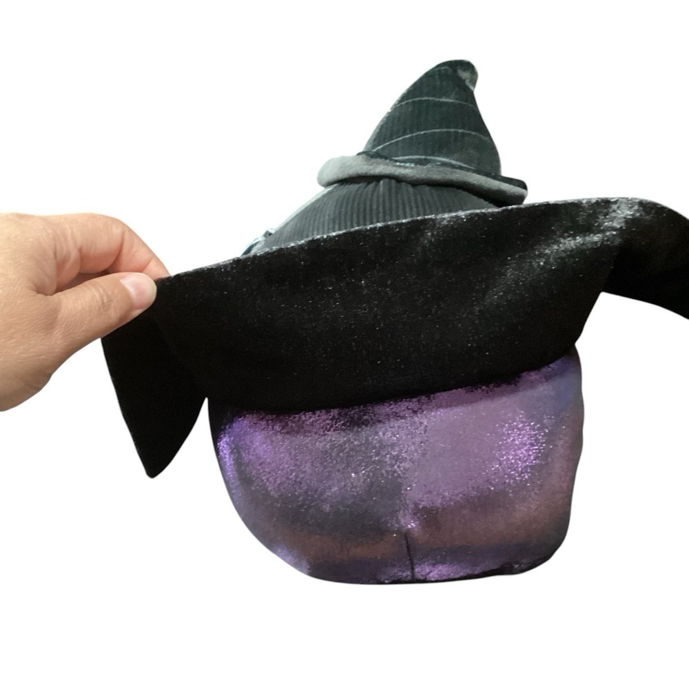 Squishmallows Wicked Elphaba Witch Plush 8 Inch Green Purple Black New - Picture 4 of 9